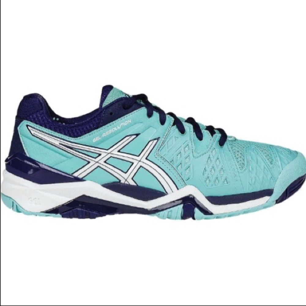 Asics Gel Resolution 6 Womens Tennis Shoe 7